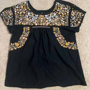 Madewell Embroidered Blouse